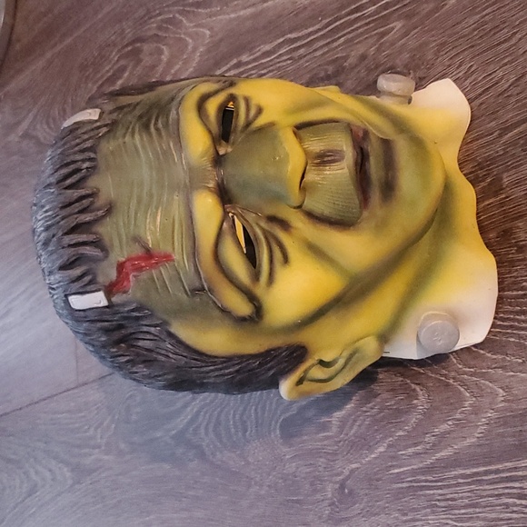 Frankenstein Adult Latex Halloween Mask - Picture 2 of 5